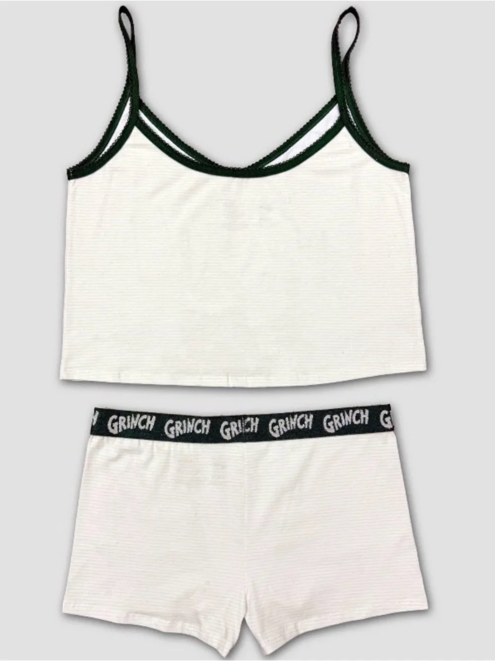 Women's How the Grinch Stole Christmas Holiday Cami & Boyshorts Set - Picture 2 of 5